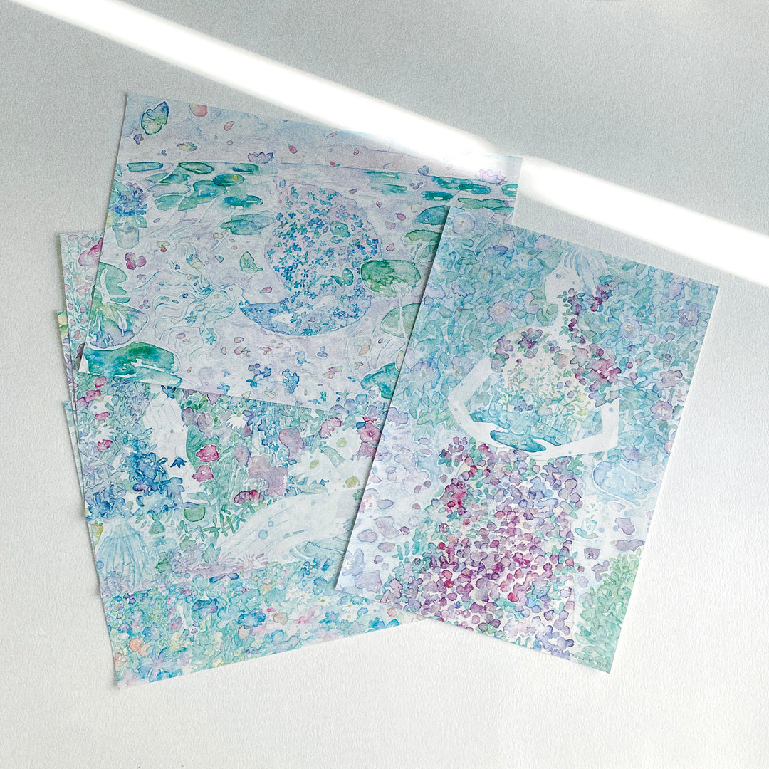 Miku Shimizu / A4 Design Paper