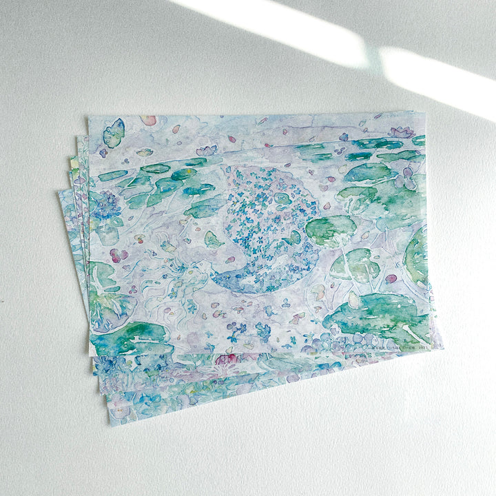 Miku Shimizu / A4 Design Paper