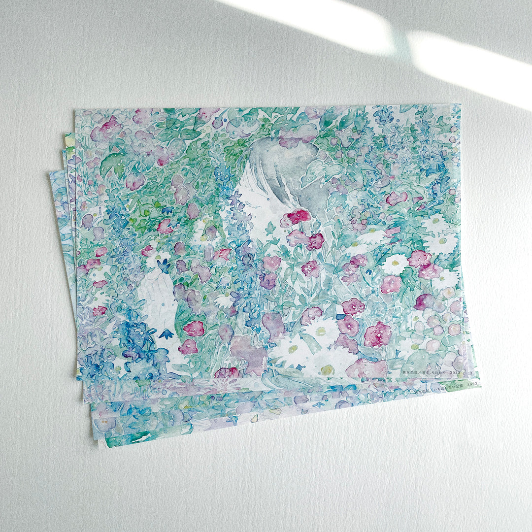 Miku Shimizu / A4 Design Paper