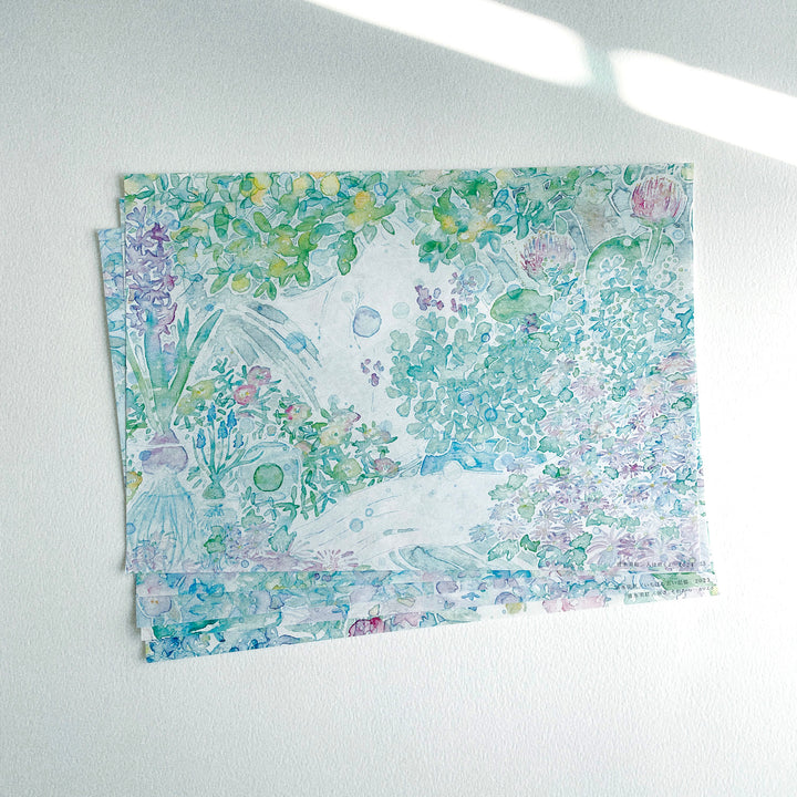 Miku Shimizu / A4 Design Paper