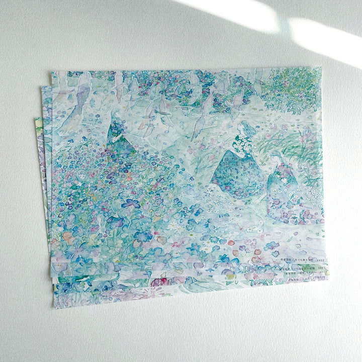 Miku Shimizu / A4 Design Paper