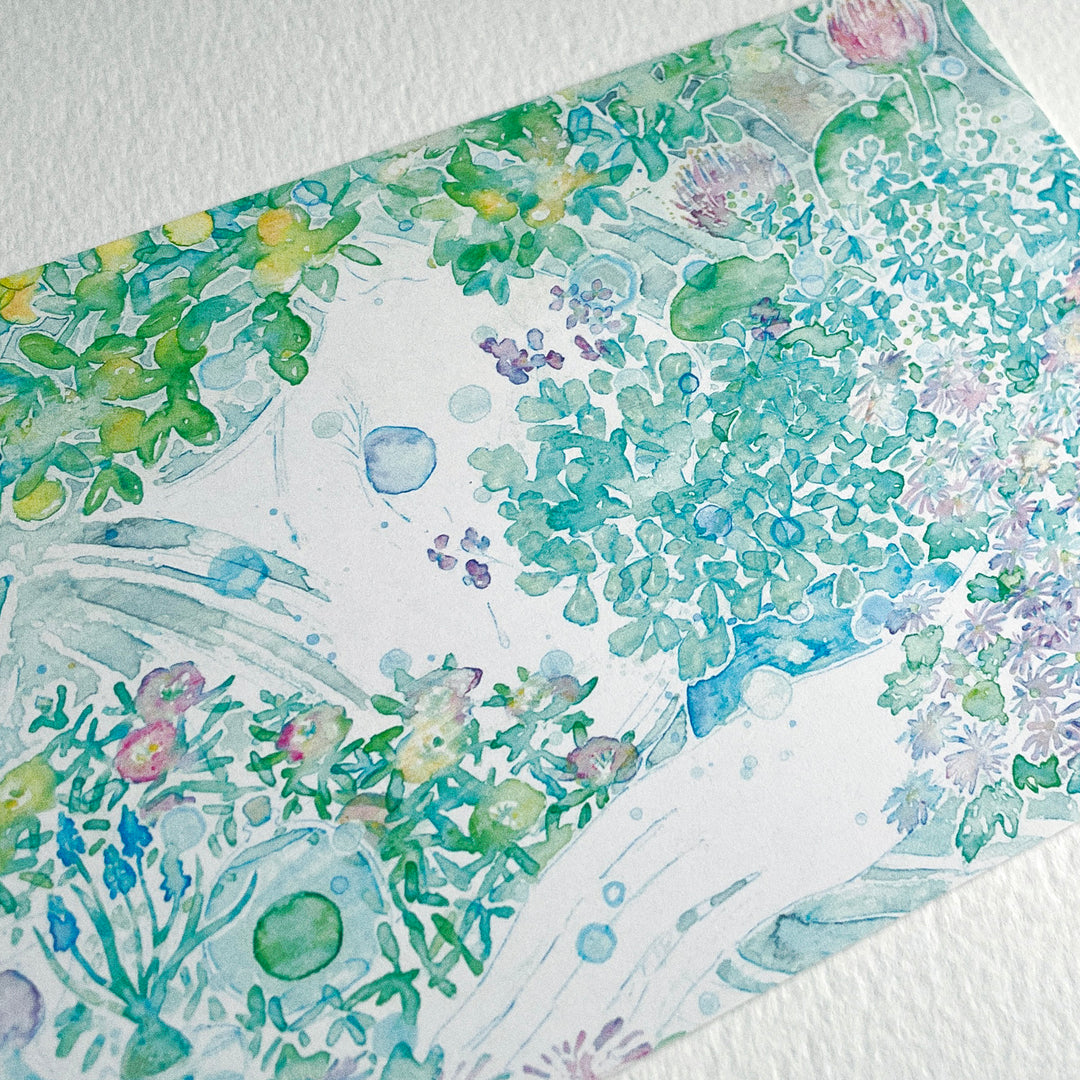 Miku Shimizu / Post Card "We cry sometimes, too"
