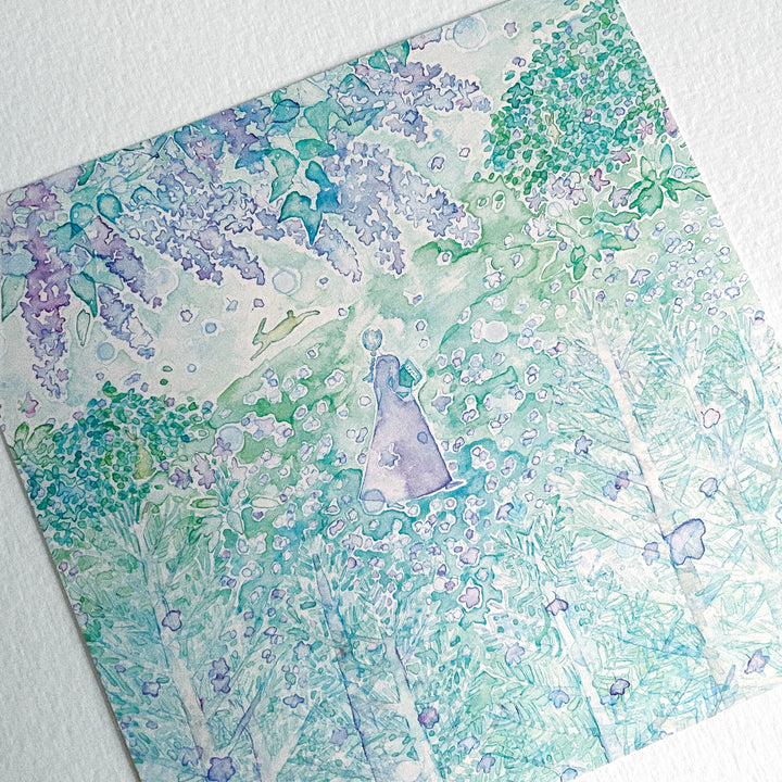 Miku Shimizu / Square Card "It was like you were there"