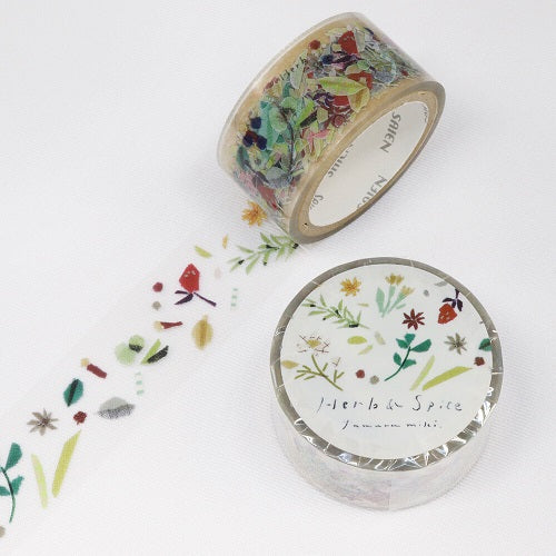 Miki Tamura / Clear Masking Tape -Herb & Spice