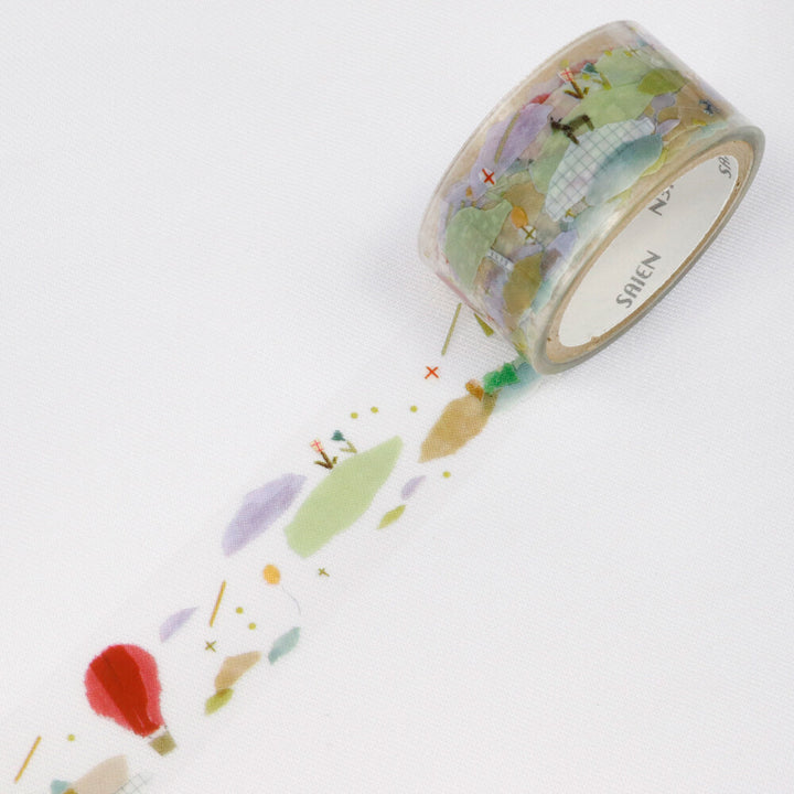 Miki Tamura / Clear Masking Tape -Kumonoue