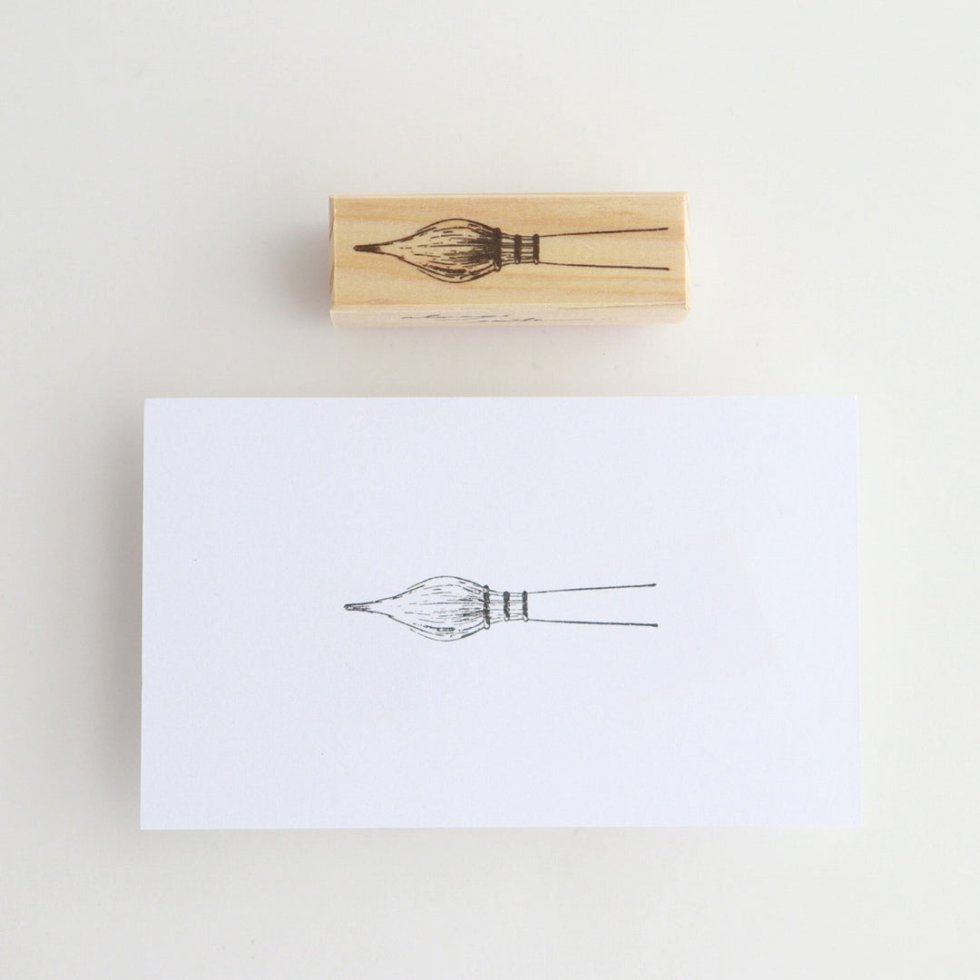 always smile... / Rubber Stamp -anywhere glass pen