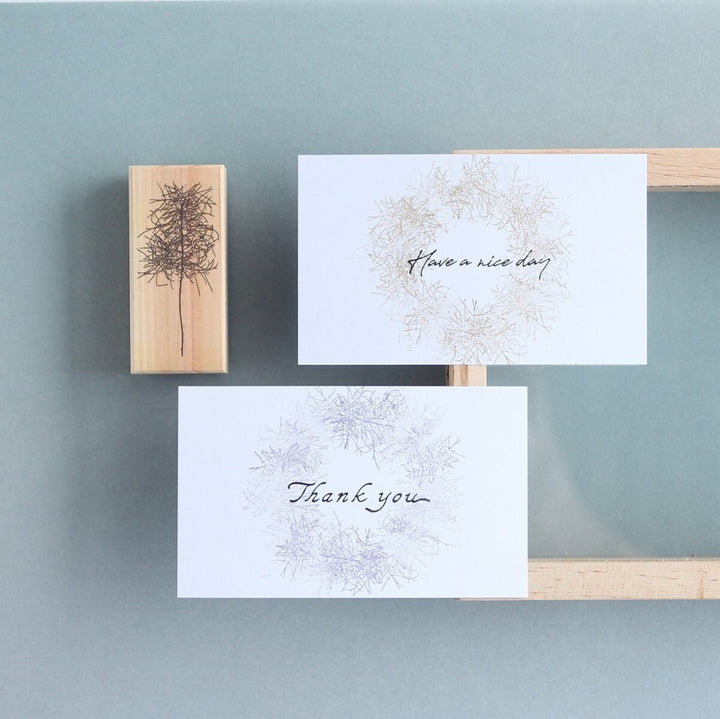 Rubber Stamp -Smoke tree