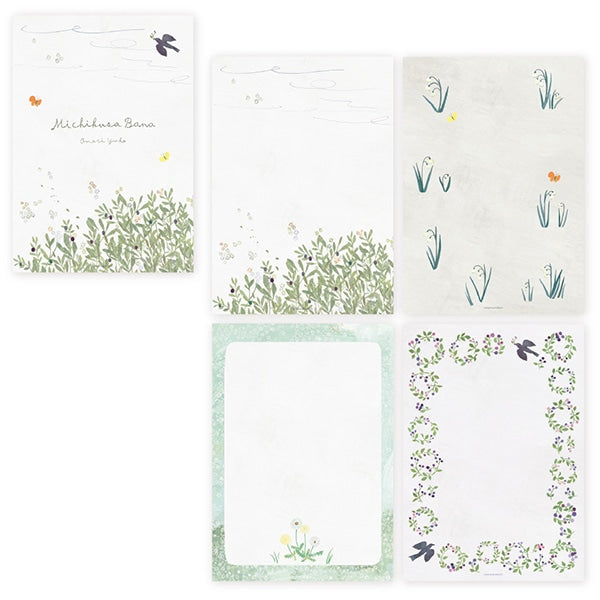Yuko Omori / Writing Pad -Michikusa Bana