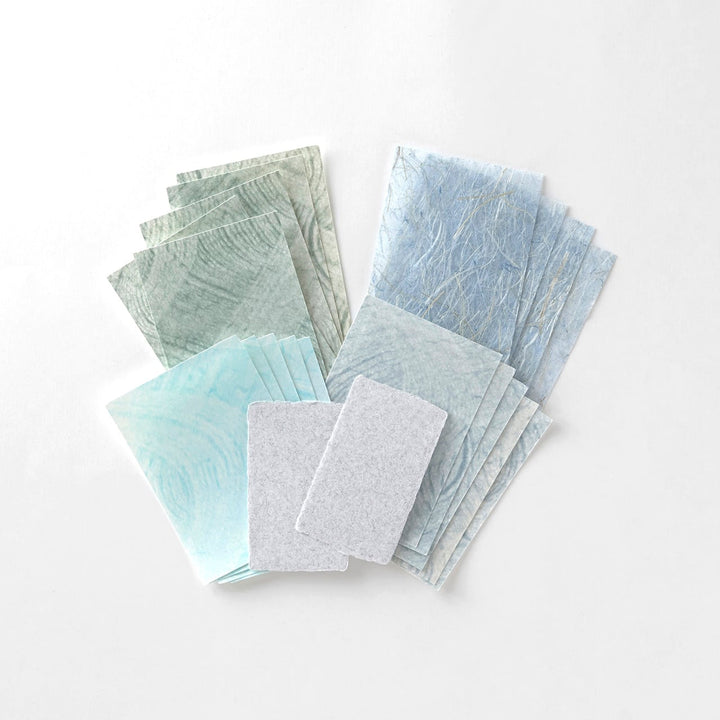 WACCA WASHI PAPER ASSORT SET /BLUE PP111