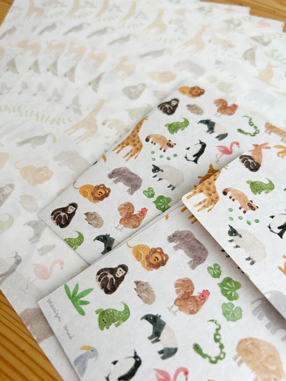 mariya arai / 動物園のレターセット
