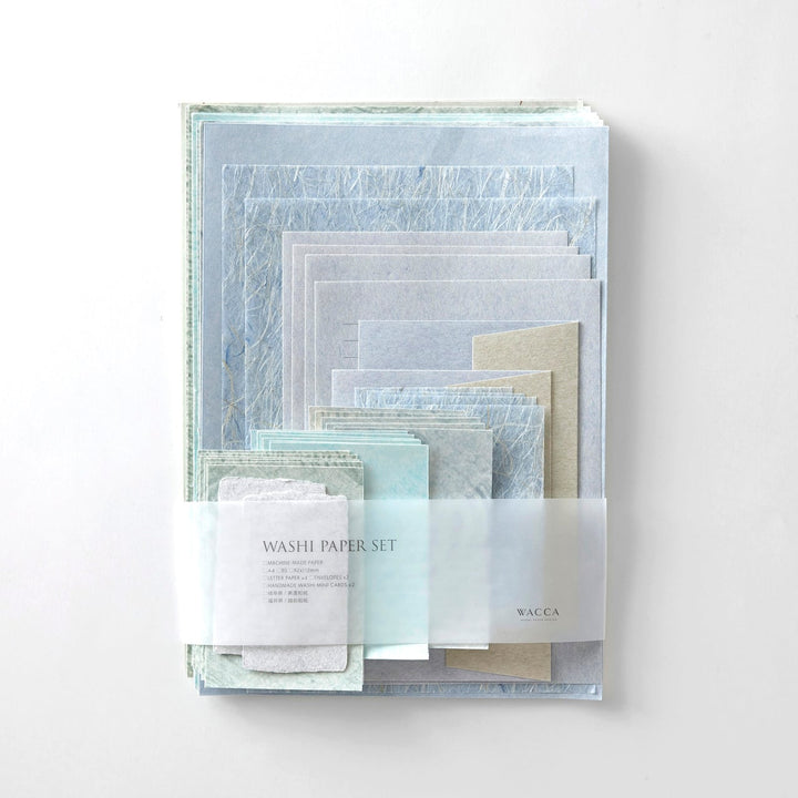 WACCA WASHI PAPER ASSORT SET /BLUE PP111