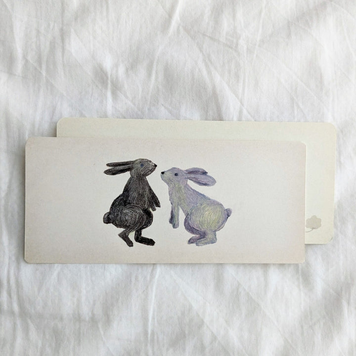 Yuko Omori / Note card -usagi