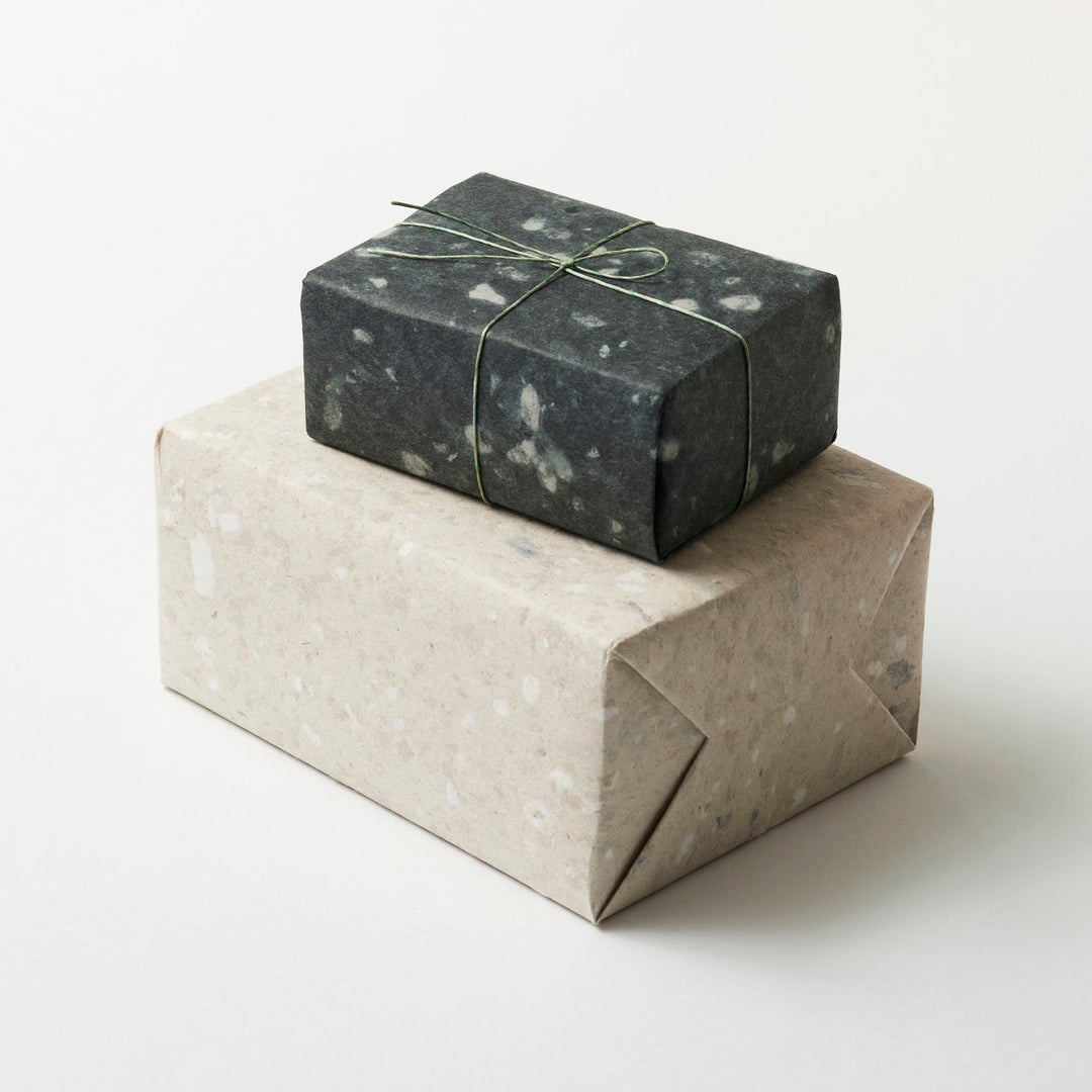 WACCA Bush hammer Washi Rapping paper /GRAY PP51