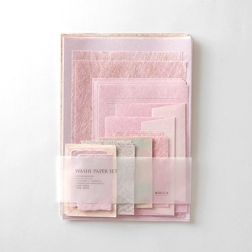 WACCA WASHI PAPER ASSORT SET /PINK PP112