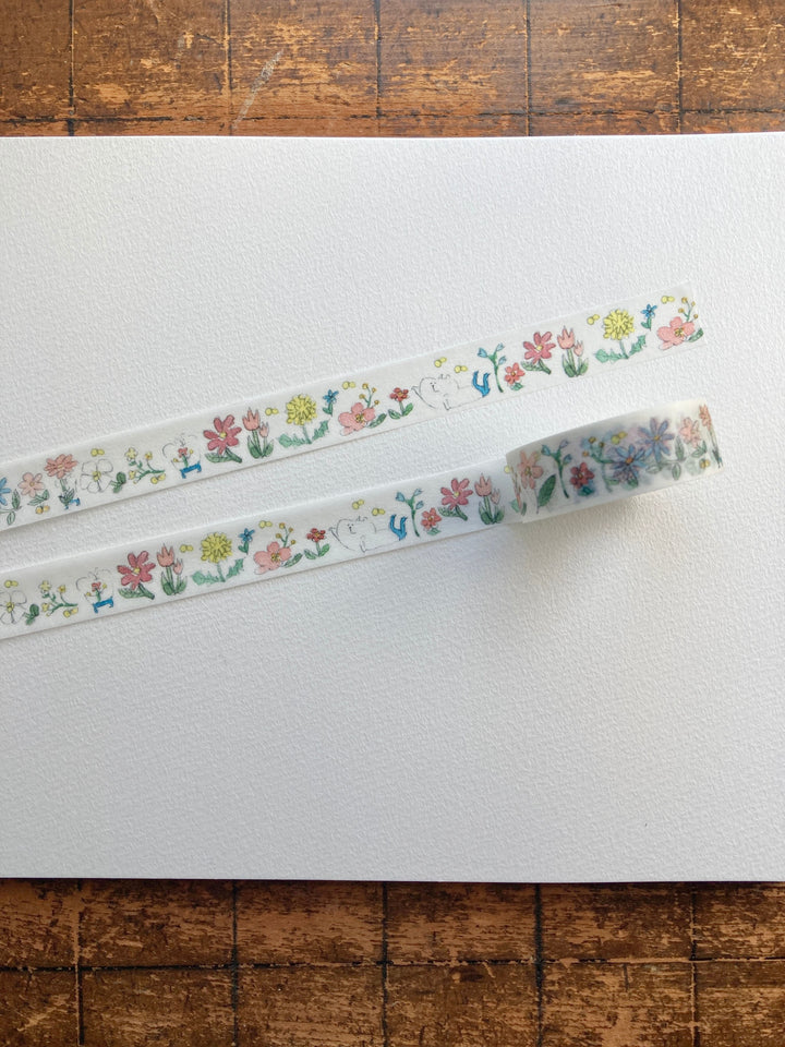 spica garden / Washi Tape -Flower SM29