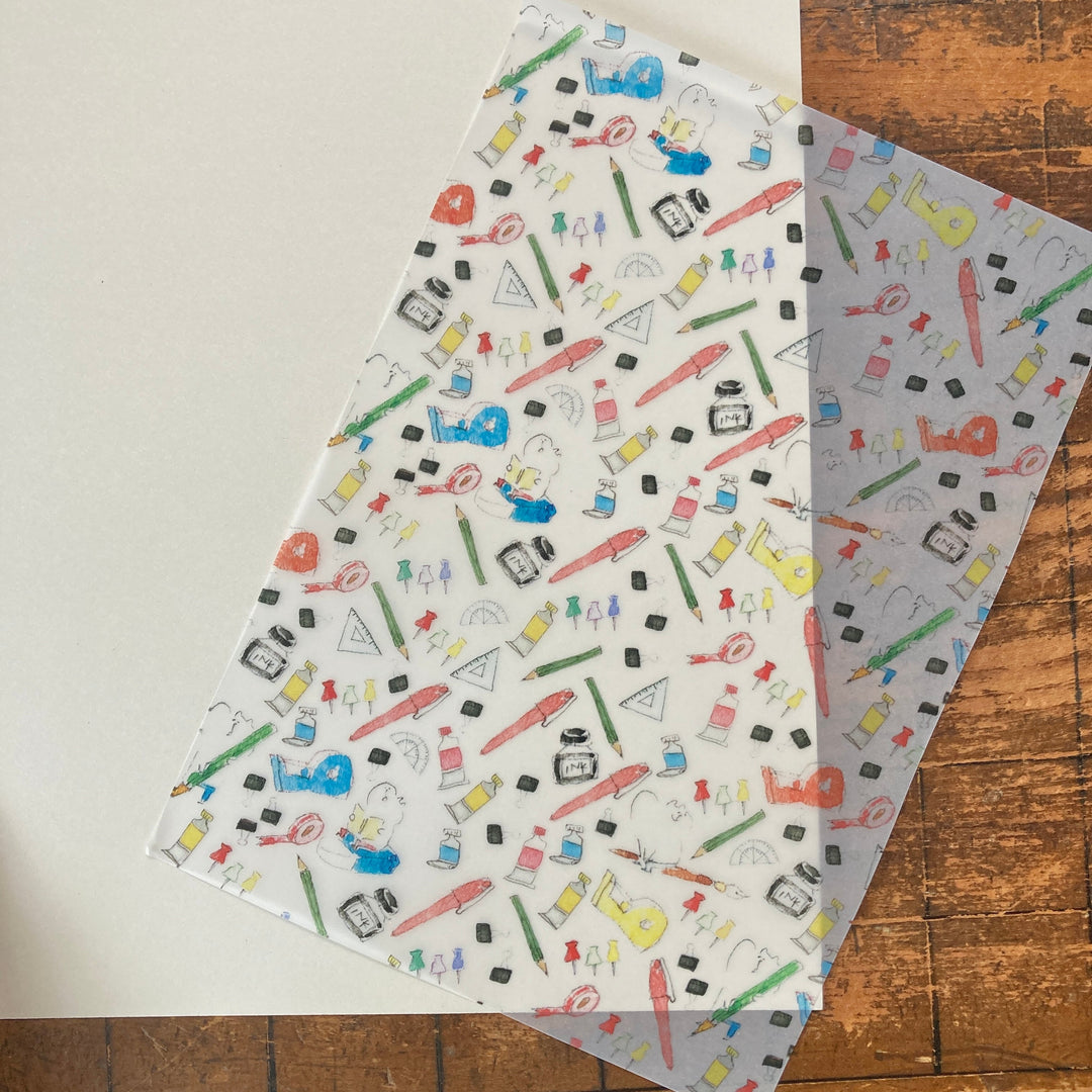 spica garden / Tranceparent Design Paper Set DS1