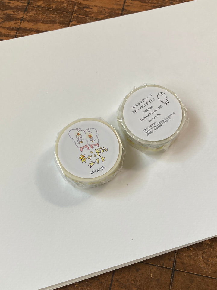 spica garden / Washi Tape -candle night SM22