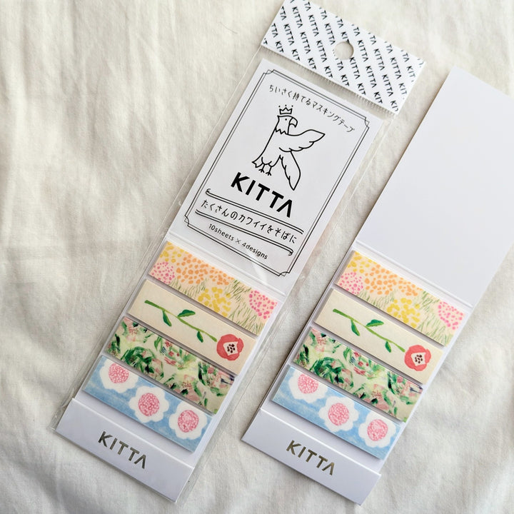 HITOTOKI/Washi Tape KITTA -Flower2 KIT022