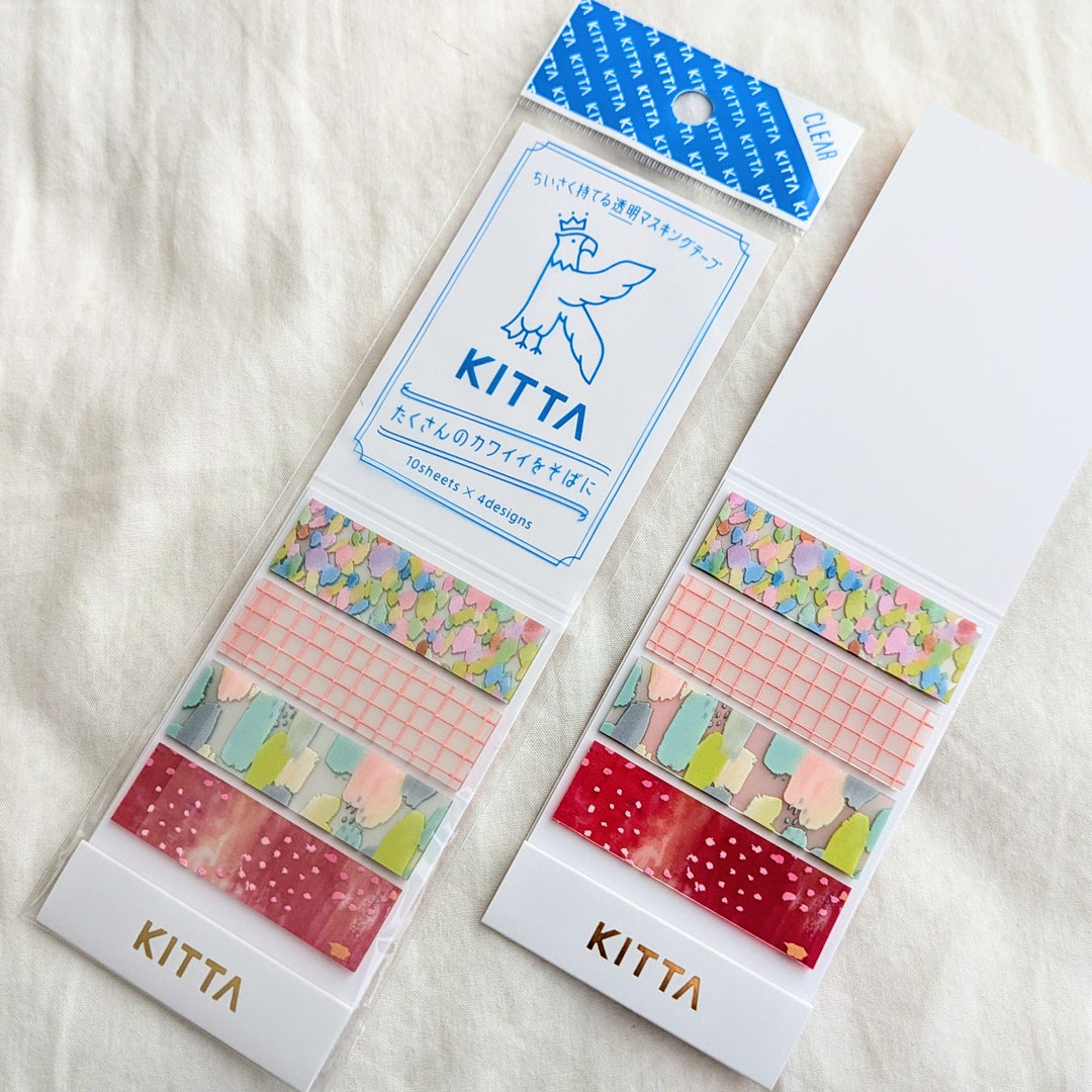 HITOTOKI/Washi Tape KITTA Cliar -Drop KITT001