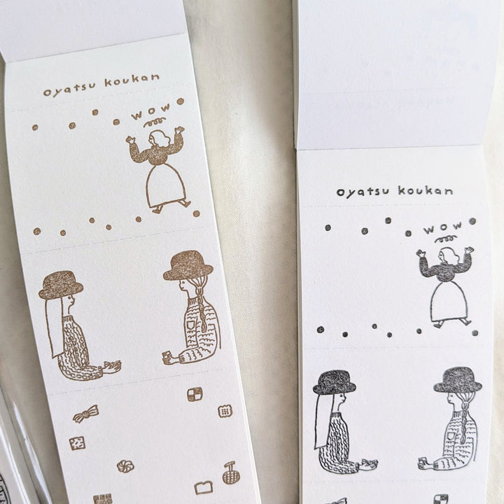 Necktie / 4 Label book -Sweets Exchange