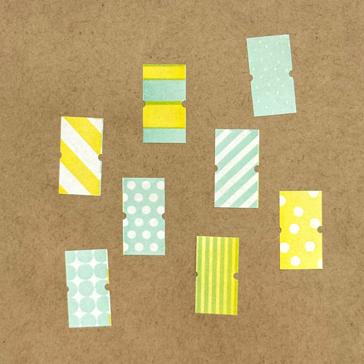 Sublo × 水縞 ラベラーロールシール 8図柄 水縞 /LR-MZ