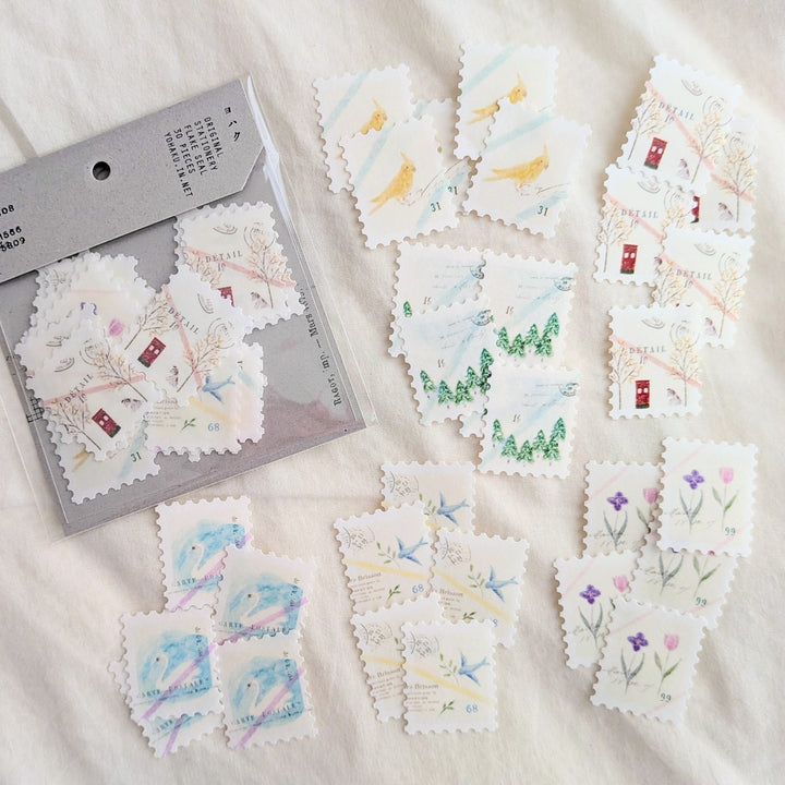 Yohaku / Flake Sticker -Collection F-017