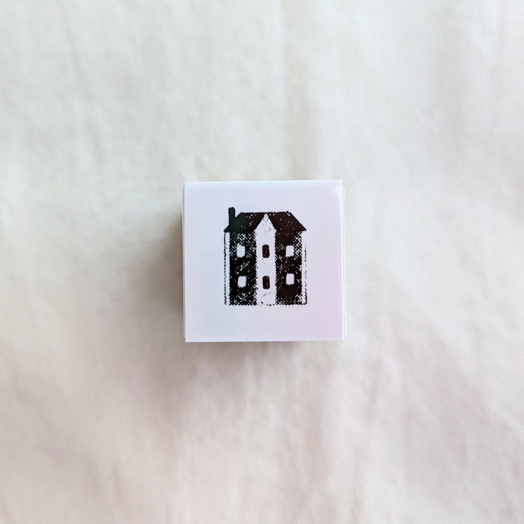 Yohaku / Rubber Stamp -Street corner S-037