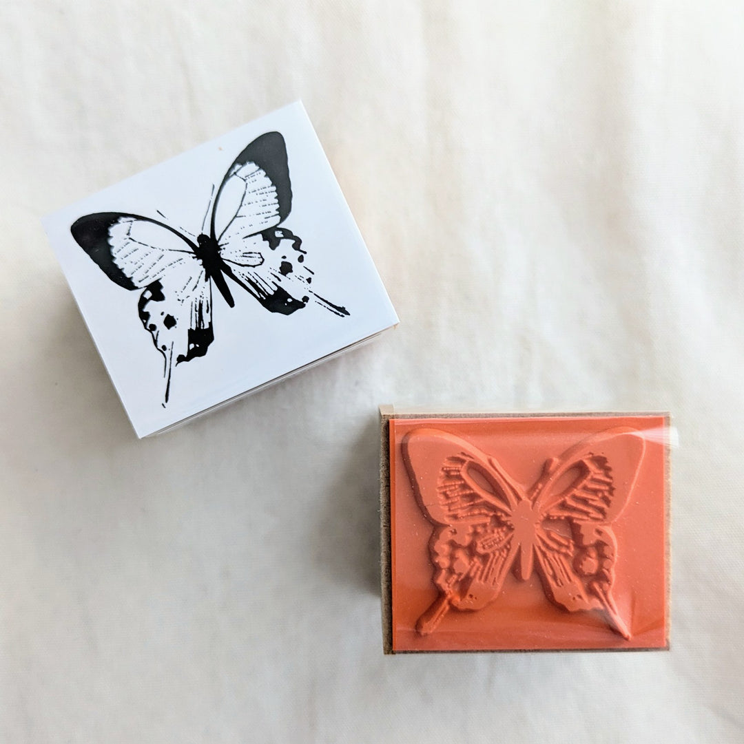 Yohaku / Rubber Stamp -Butterfly S-018