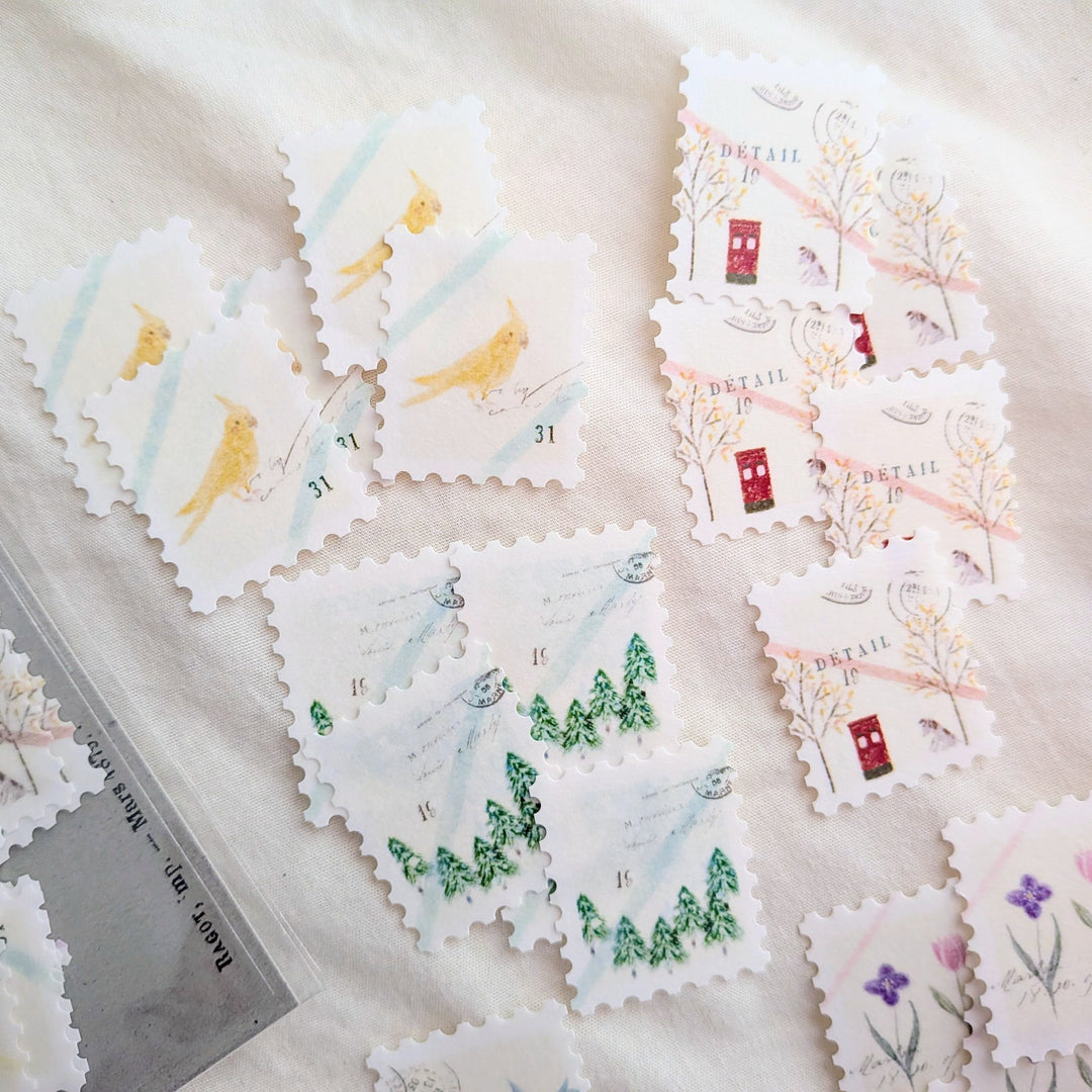 Yohaku / Flake Sticker -Collection F-017