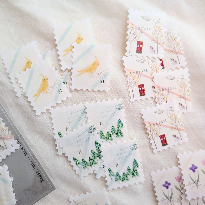 Yohaku / Flake Sticker -Collection F-017