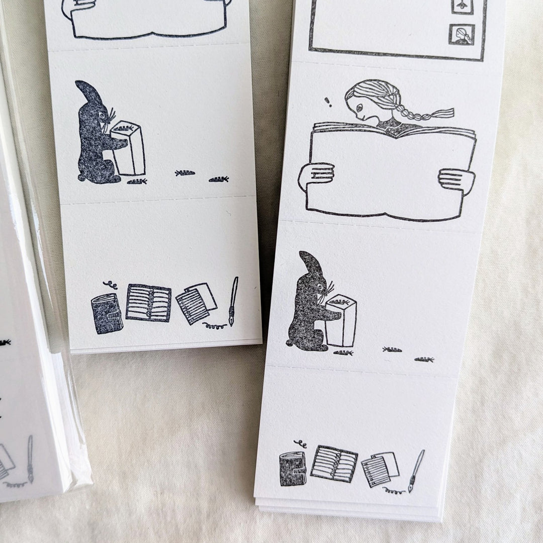 Necktie / 4 Label book -Time at home