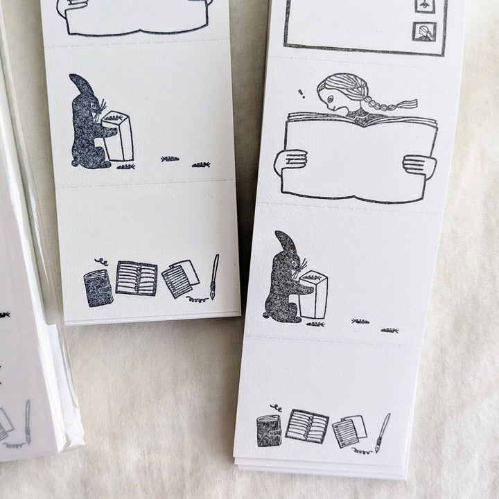 Necktie / 4 Label book -Time at home
