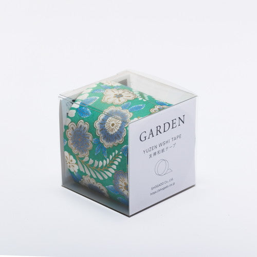 SHOGADO / Yuzen washi Tape -Wide GARDEN6 29536