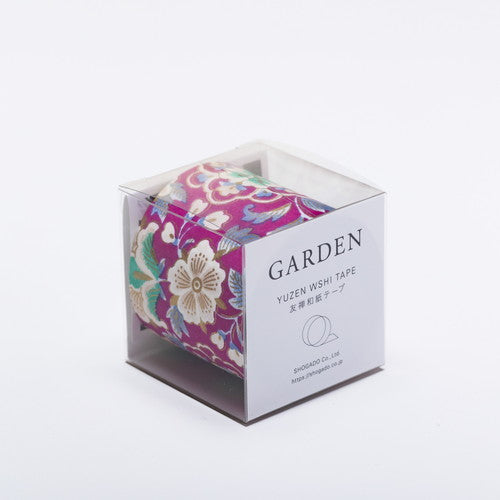SHOGADO / Yuzen washi Tape -Wide GARDEN3 29533
