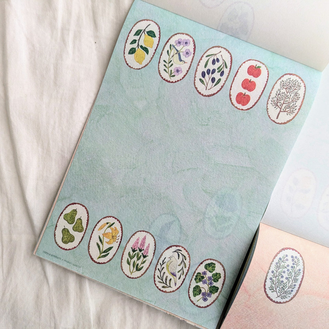 Midori Asano / Writing Pad -birds song