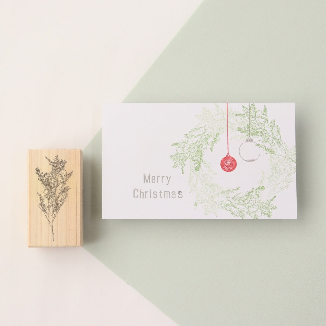 always smiles... / Rubber Stamp -Limonium bellidifolium