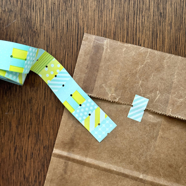 Sublo × 水縞 ラベラーロールシール 8図柄 水縞 /LR-MZ