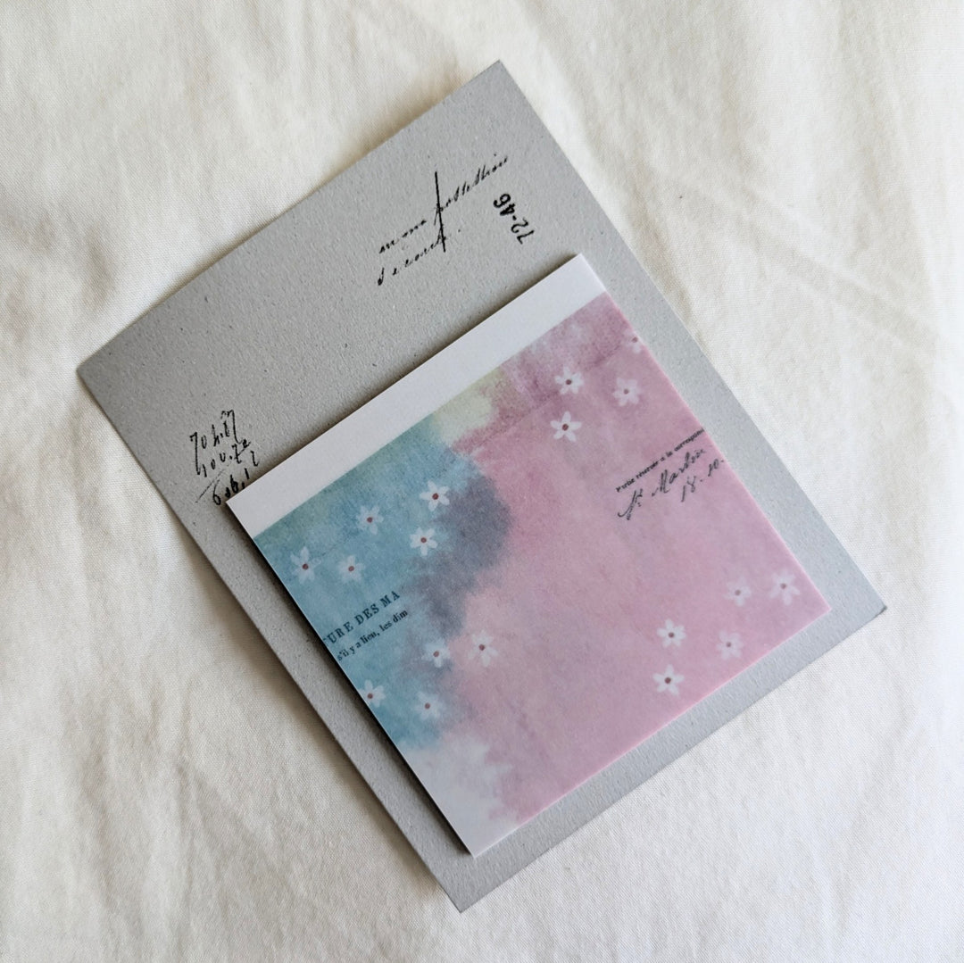 Yohaku / Tracing Paper Sticky note -Hazy weather in spring M-169