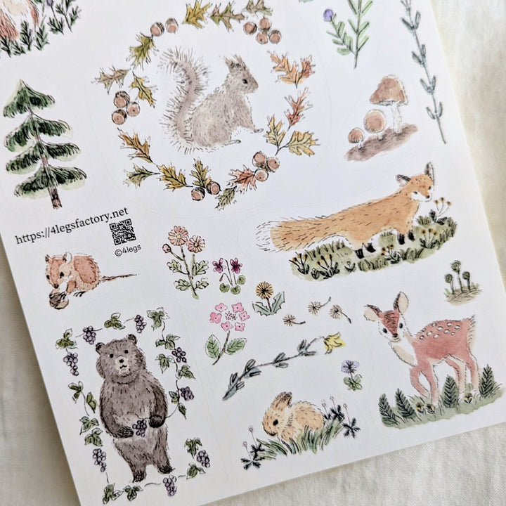 4legs / Stickers -Animals