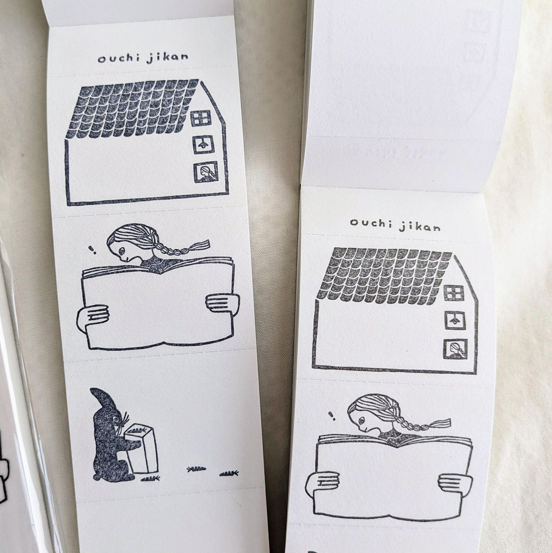 Necktie / 4 Label book -Time at home