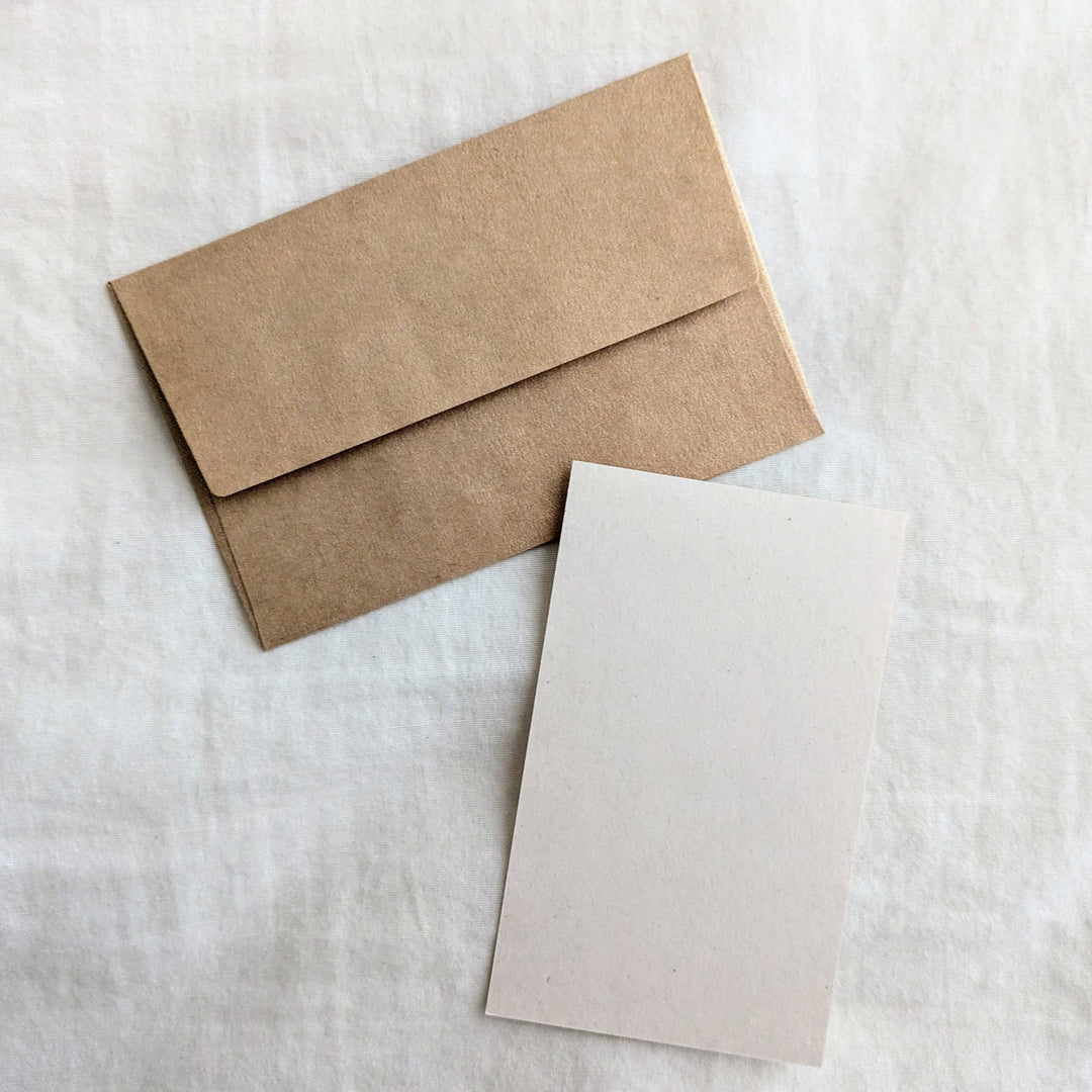 knoten letterpress / ミニカードセット お家のカード1