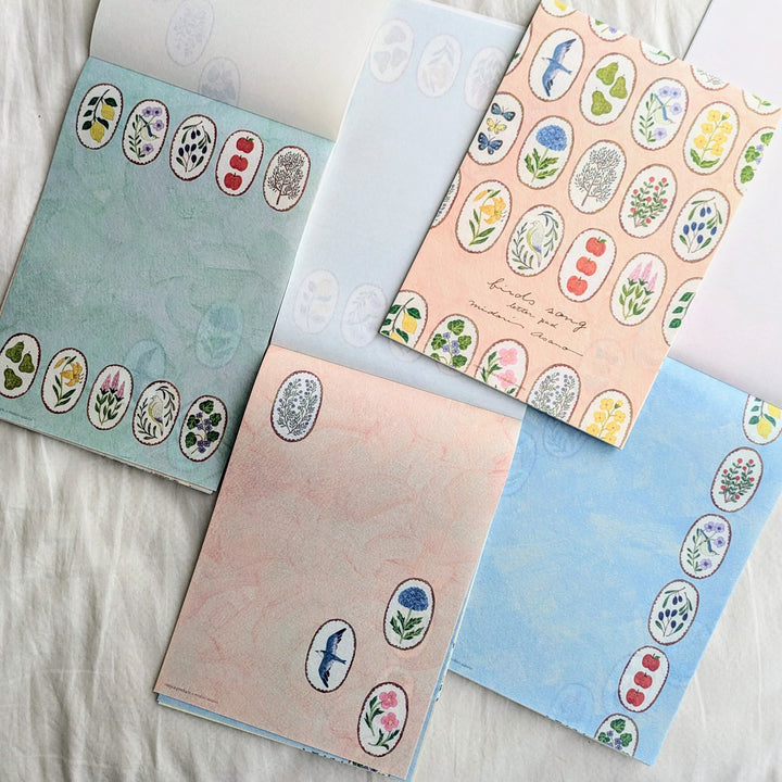 Midori Asano / Writing Pad -birds song