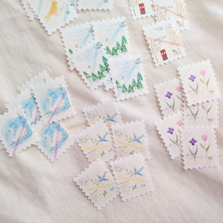 Yohaku / Flake Sticker -Collection F-017