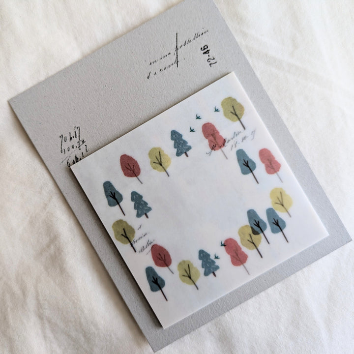 Yohaku / Tracing Paper Sticky note -Hiking M-171