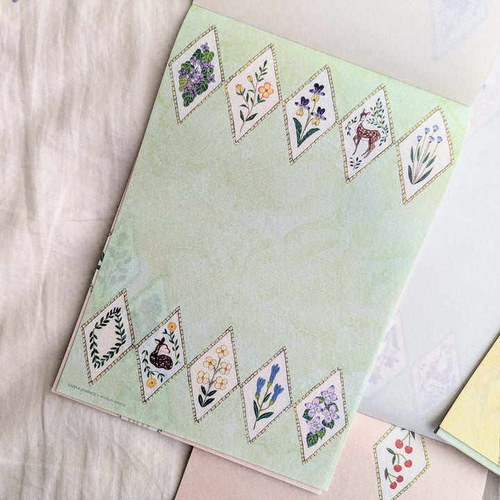 Midori Asano / Writing Pad -deer dream