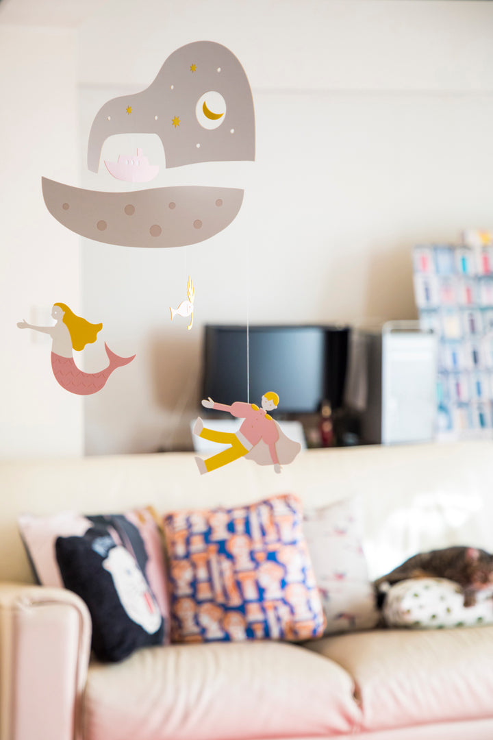 Paper Mobile -the little mermaid-