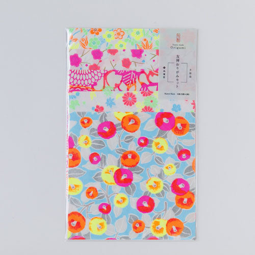 SHOGADO / Patterned Washi Paper (Origami) -Neon-1 29244