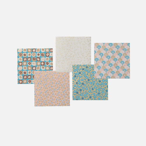 SHOGADO / Patterned Washi Paper (Origami) -Flower2 29247