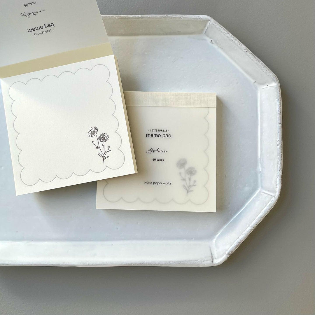 Memo Pad (square) -aster