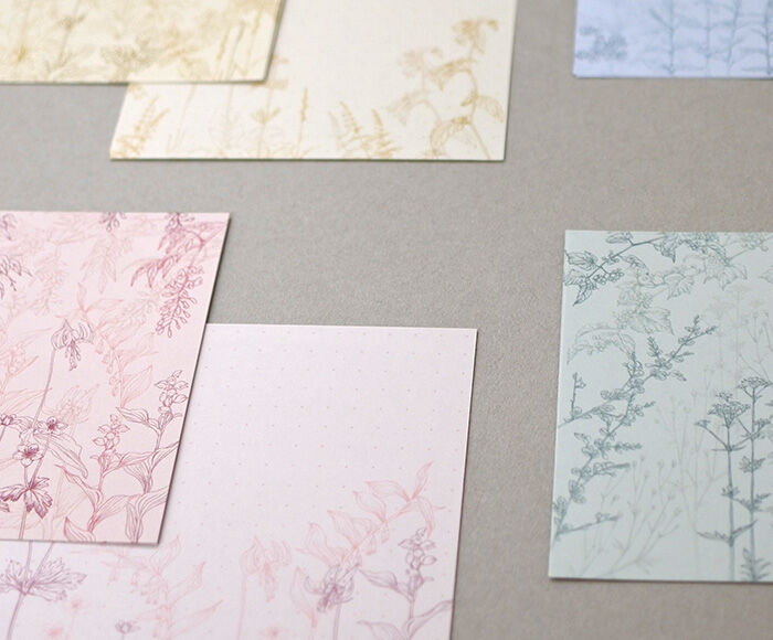 mocolier / Memo Paper -Wildflowers